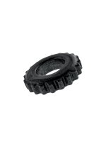 Aperçu: Oxballs PLUSHY Penisring Black Mica – Perspektivansicht