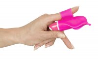 Aperçu: Vibromasseur rose pour les doigts en forme de dauphin