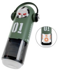 SKULL Masturbator with 3 Functions - Masturbator automatique avec fonction chaleur
