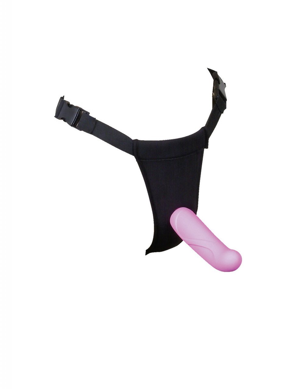Strap-On en silicone rose Strap-On en silicone rose