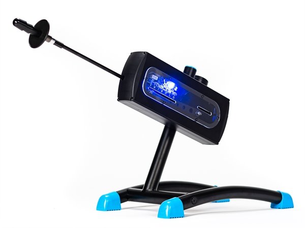 Machine sexuelle avec commande Bluetooth moderne et Remote Play en noir Machine sexuelle avec commande Bluetooth moderne et Remote Play en noir